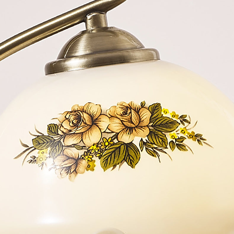 Pod Lotus Shaped Glass Table Lamp