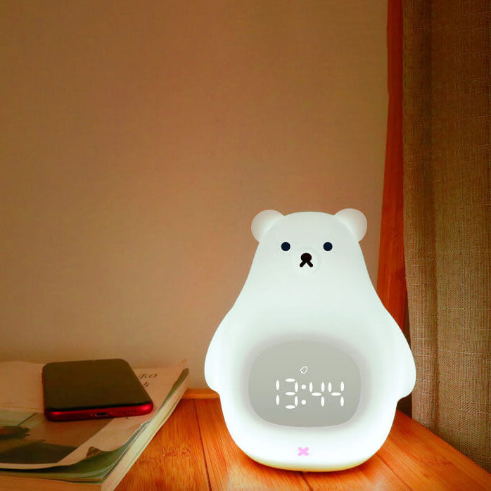 Cartoon Big White Bear Floor Lamp