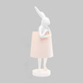 Apron Rabbit Resin Table Lamp