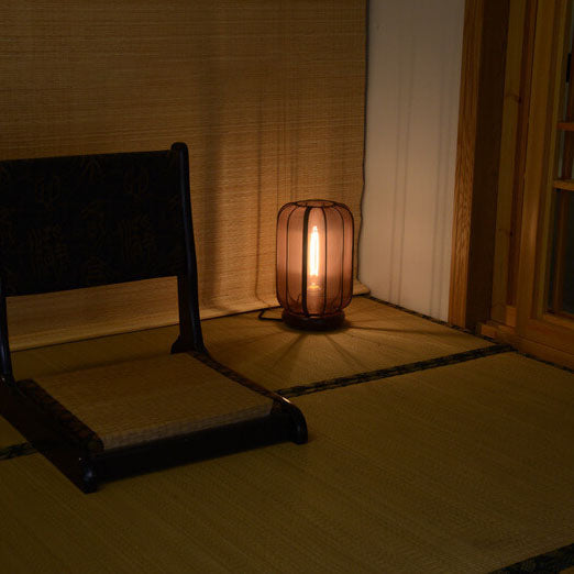 Zen Transparent Silk Lampshade Table Lamp