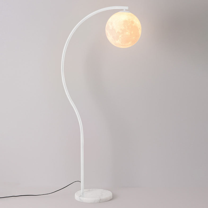 Iron Marble Floor Lamp