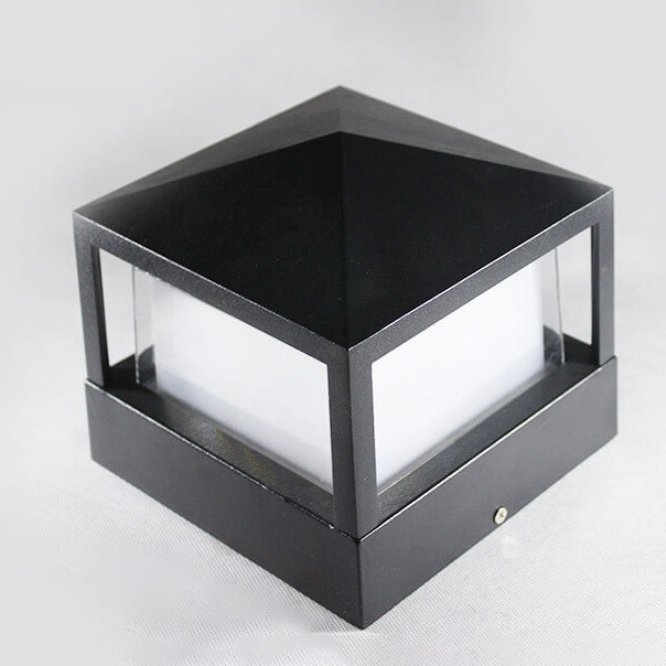 Square Aluminum Acrylic Outdoor Light