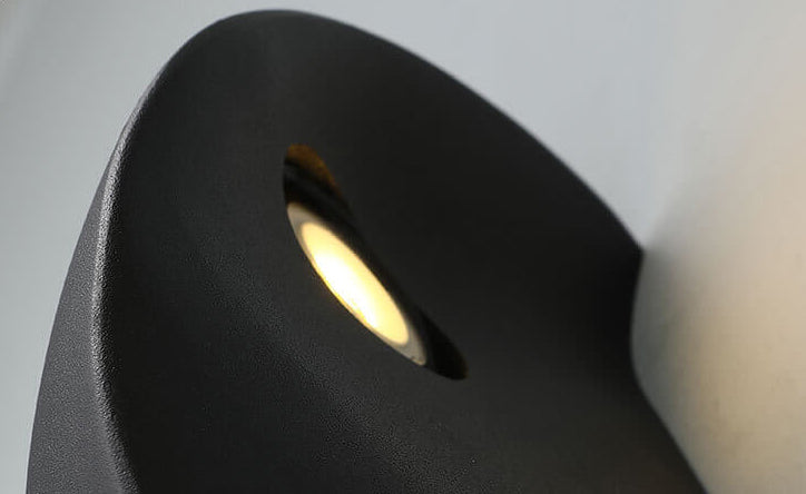 Half Round Aluminum Wall Lamp