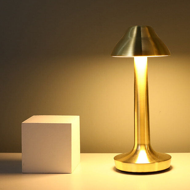 Solid Color Iron Touch Table Lamp