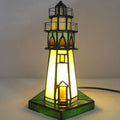 Tower Stained Glass Table Lamp