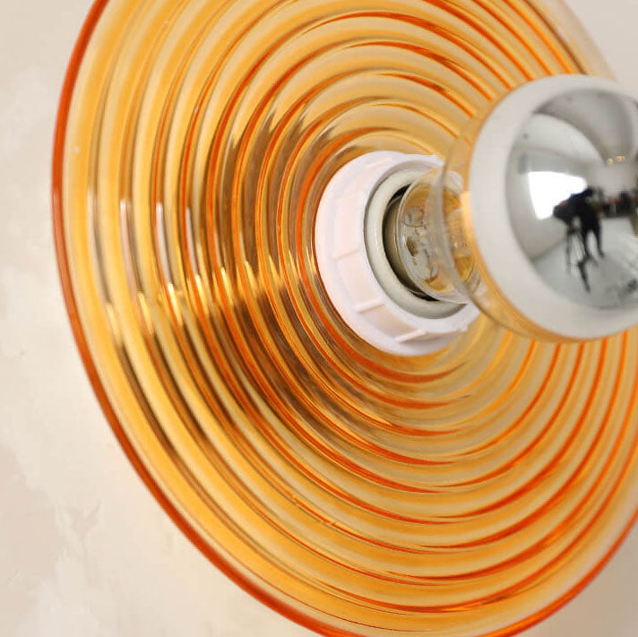 Water Ripple Transparent Glass Wall Lamp