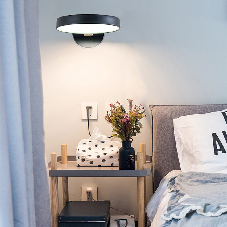 Round Macaron Color Wall Lamp