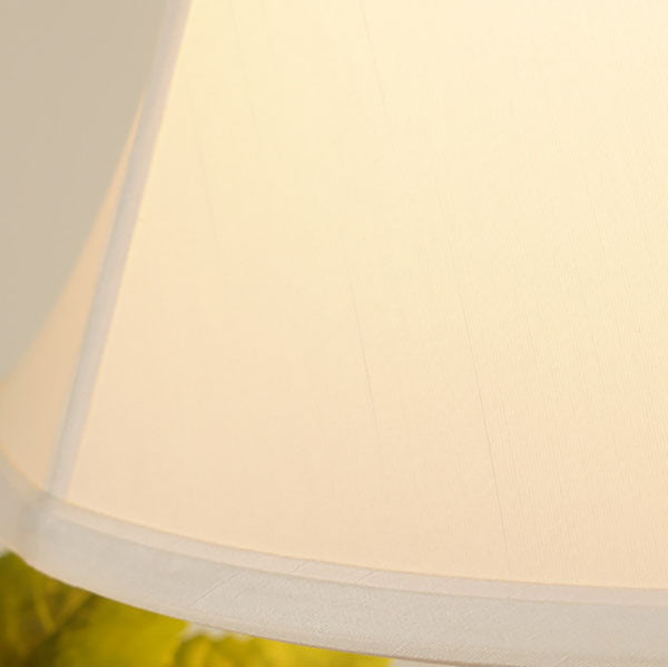 Cloth Crystal Resin Table Lamp