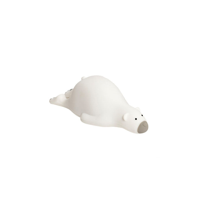 Cartoon Lazy Bear Silicone Table Lamp