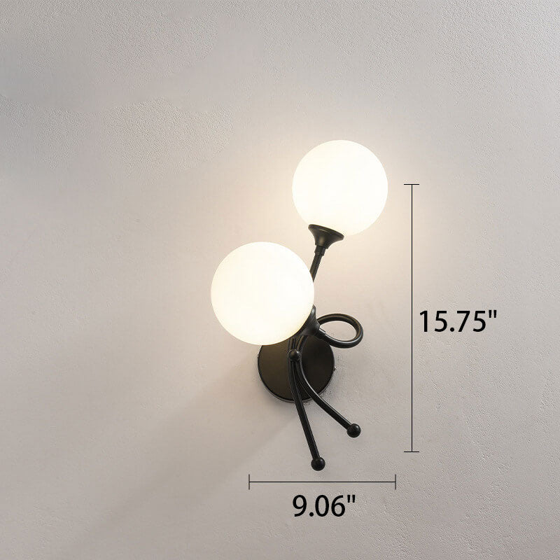 Knot Shape Design 2-Light Wall Lamp