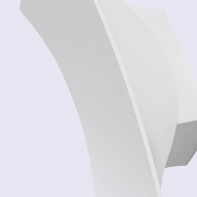 Rectangular Curved Outdoor Light