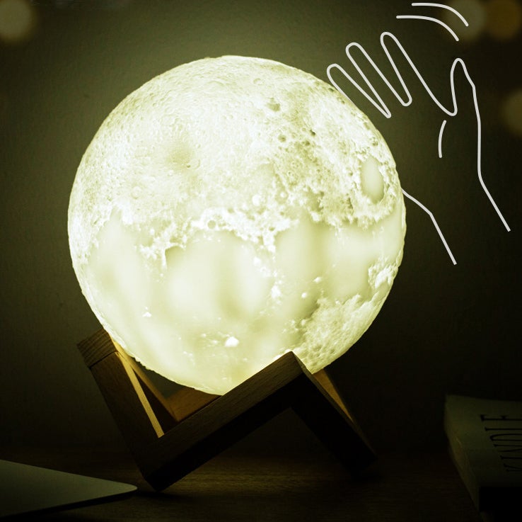 Mini Rechargeable 3D Printed Table Lamp