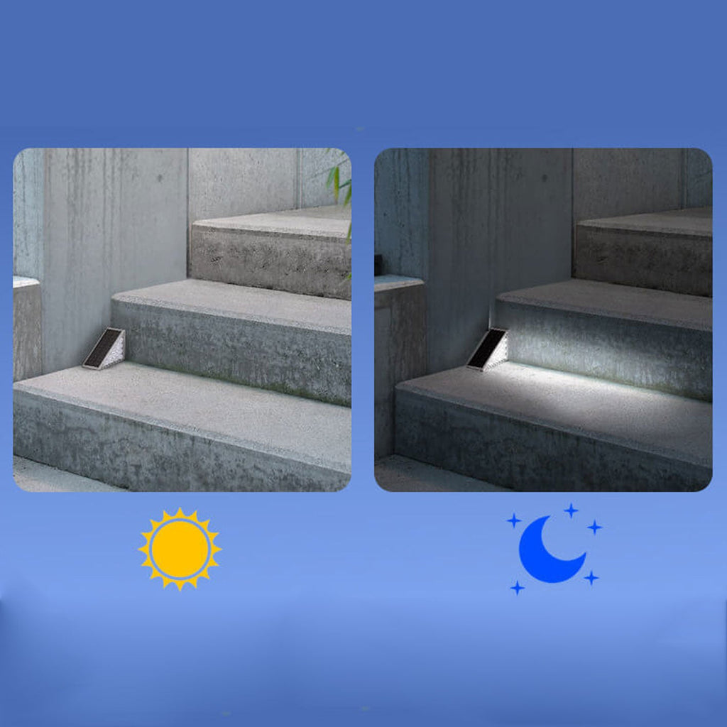 Stereo Triangle Stair Outdoor Light