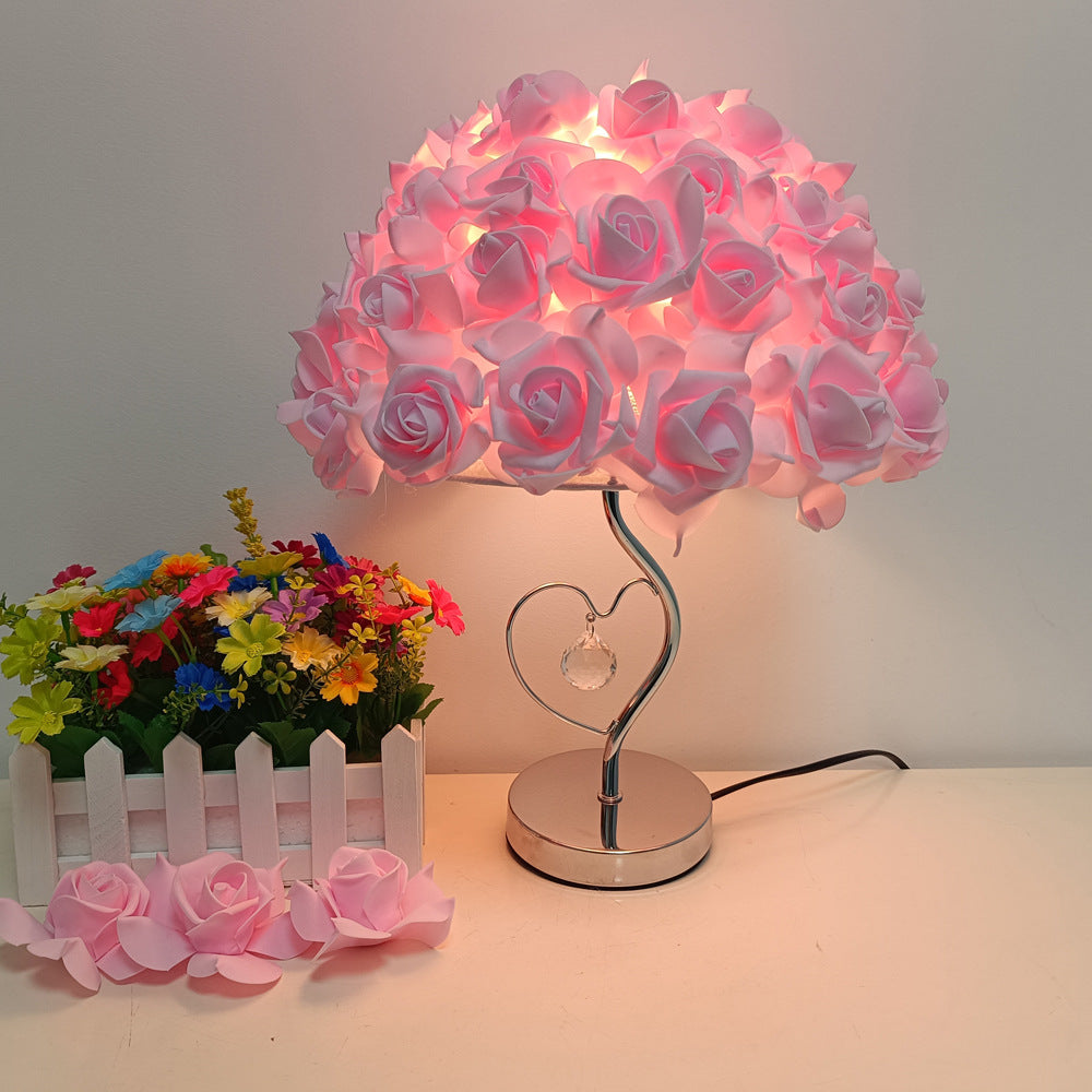 Romantic Rose Decorative Table Lamp