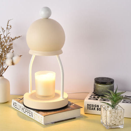 Iron Round Cap Hardware Table Lamp