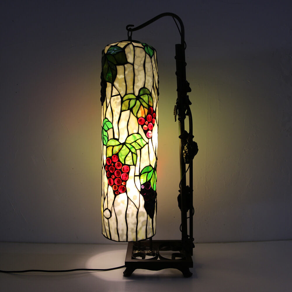 Glass Painted Table Lamp