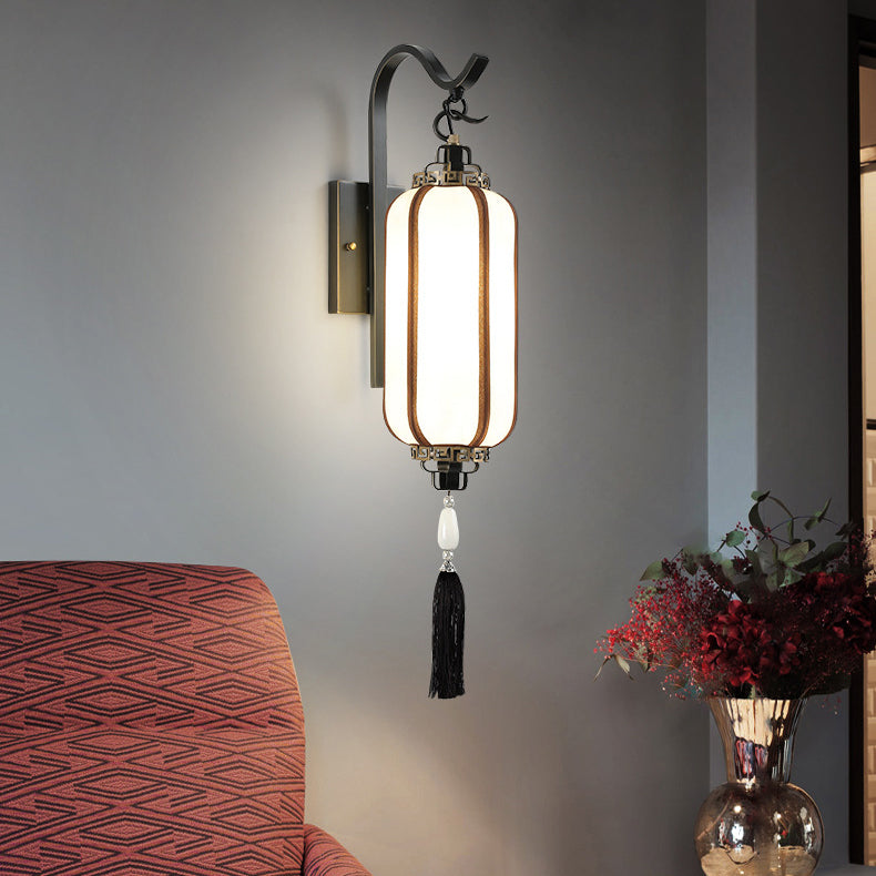 Copper Lantern Design Hallway Wall Lamp