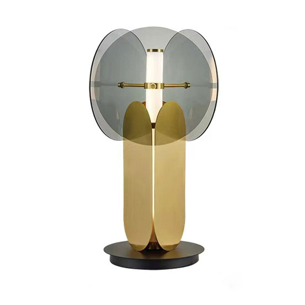 Splicing Glass Iron Table Lamp