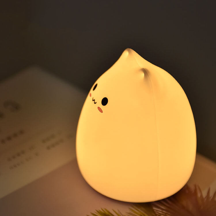 Cat Night Silicone Cat Table Lamp