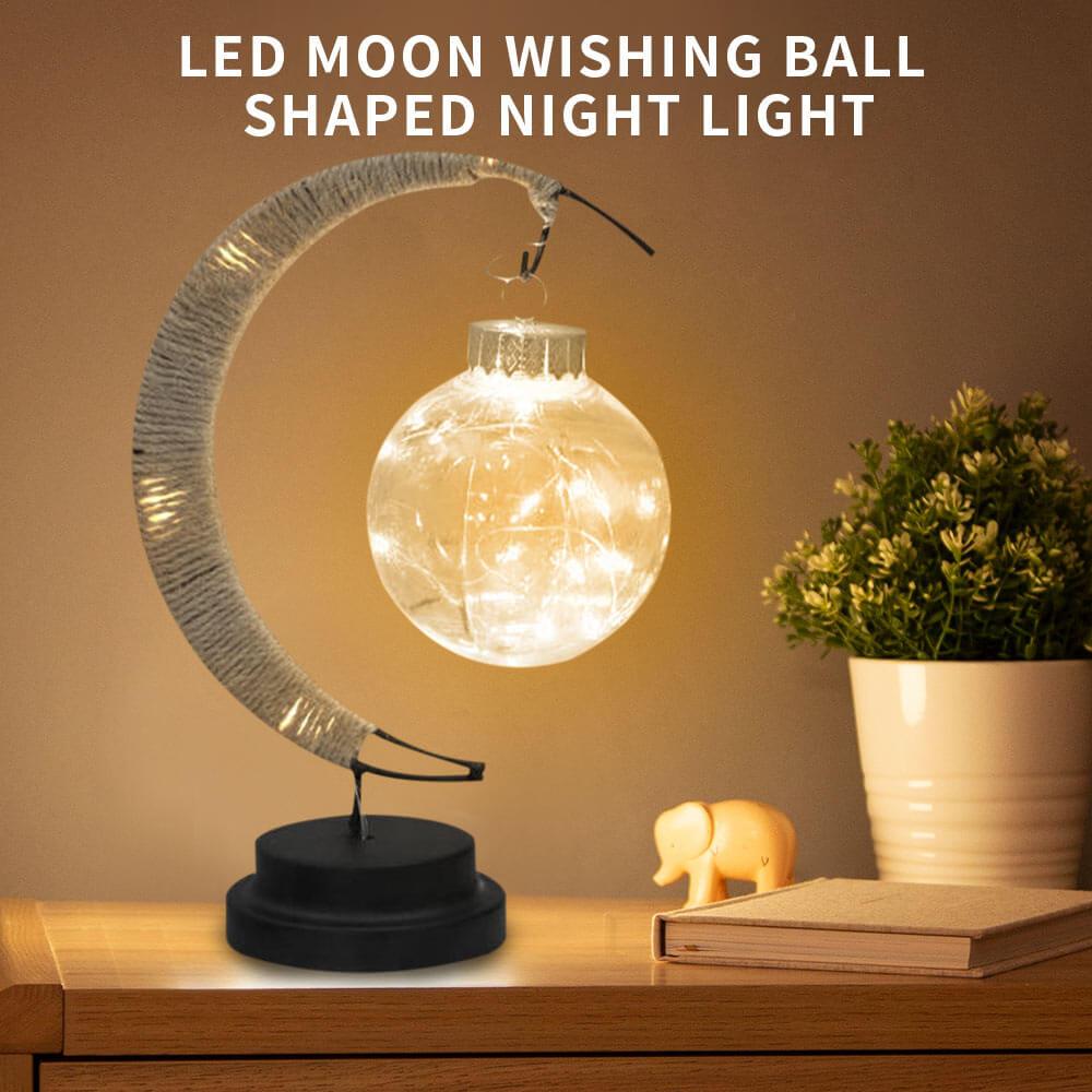 Wishing Ball Moon Night Table Lamp