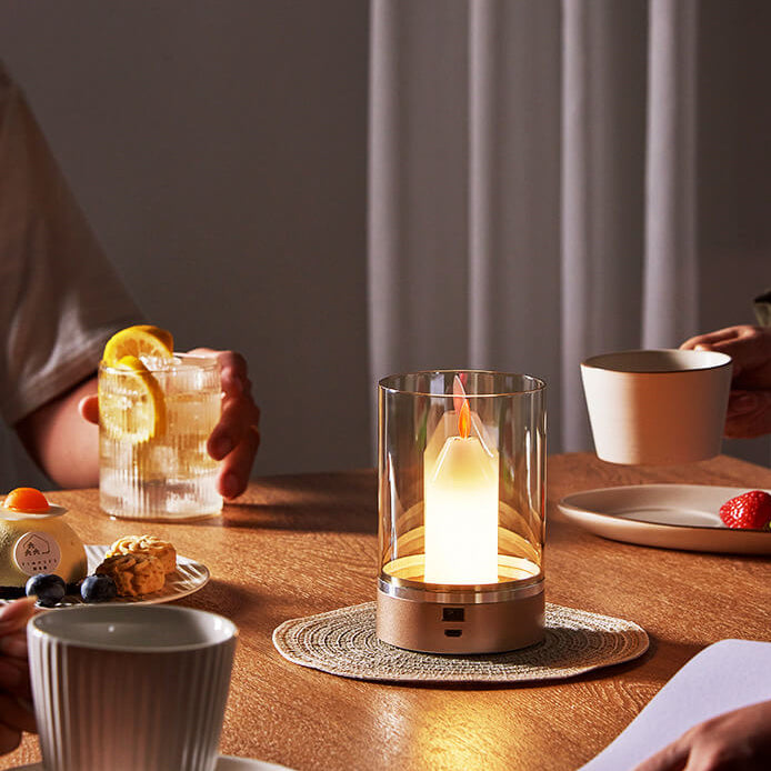 Candlelight Atmosphere Decorative Night Table Lamp