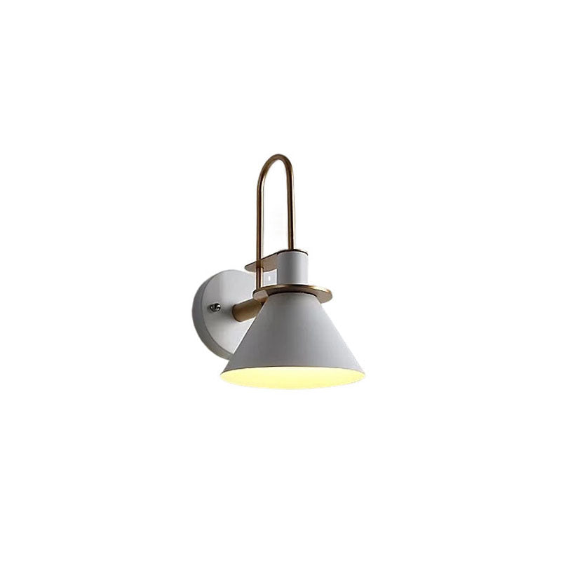 Macaron Horn Iron Hallway Wall Lamp