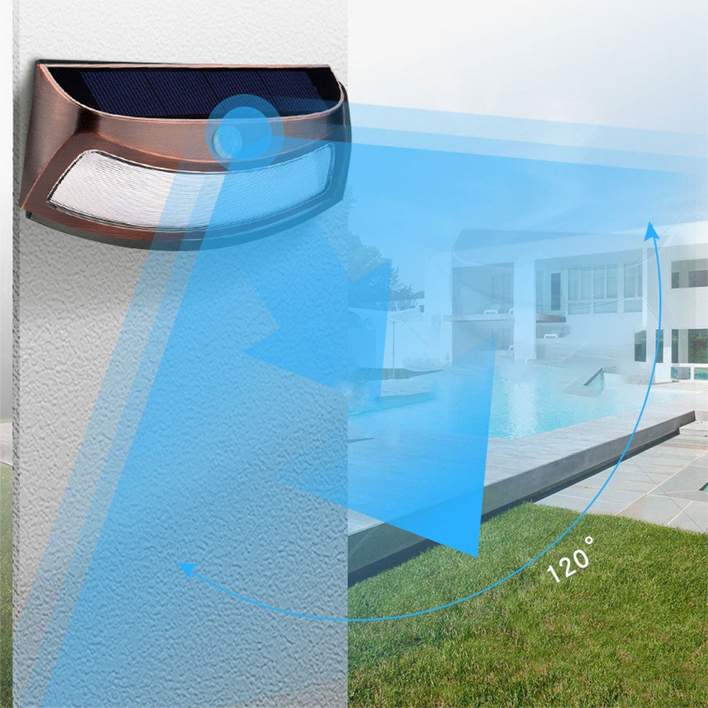 Trapezoid Induction Patio Outdoor Light