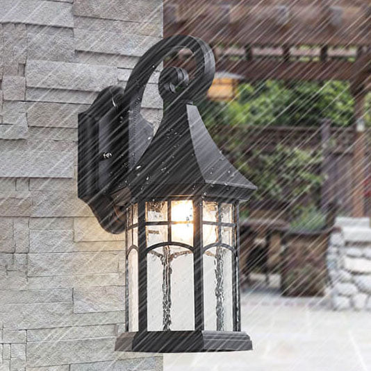 Lantern Glass Outdoor Light