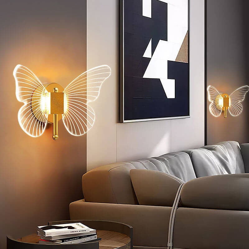 Butterfly Acrylic Wall Lamp