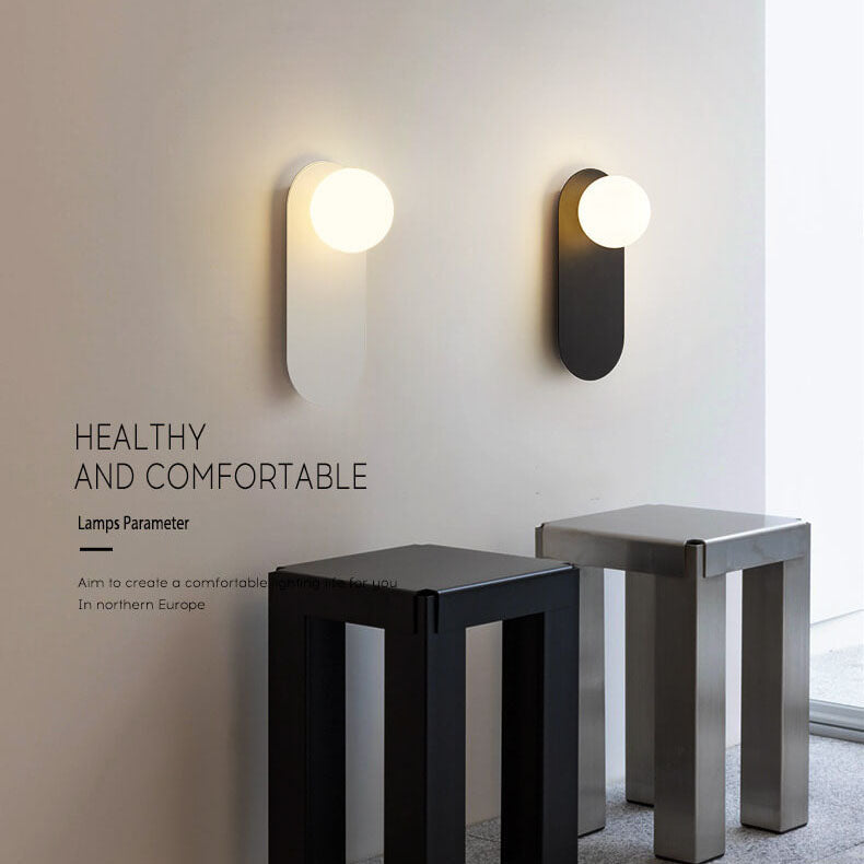 Glass Ring Wall Lamp