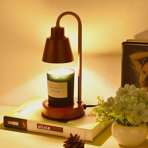 Aroma Candle Metal Dome Table Lamp