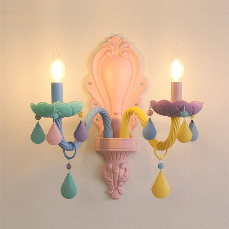 Macaron Candelabra 2-Light Wall Lamp