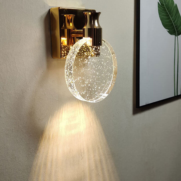 Crystal Bubble Wall Lamp