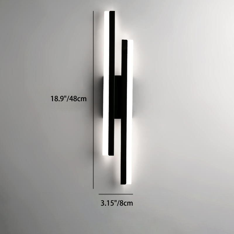 Lines Iron Acrylic Wall Lamp