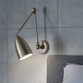Swing Arm Rotating Retractable Wall Lamp