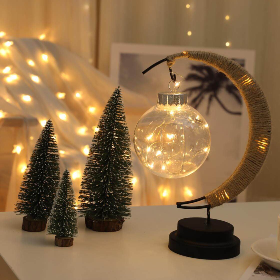 Wishing Ball Moon Night Table Lamp