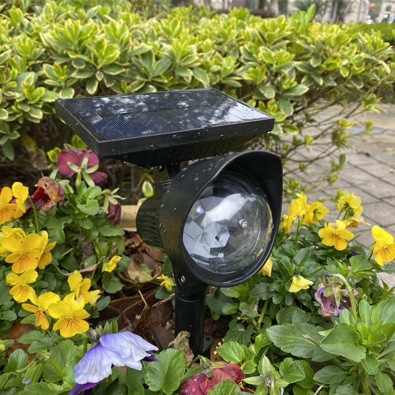 Rotating Color Projection Garden Outdoor Light