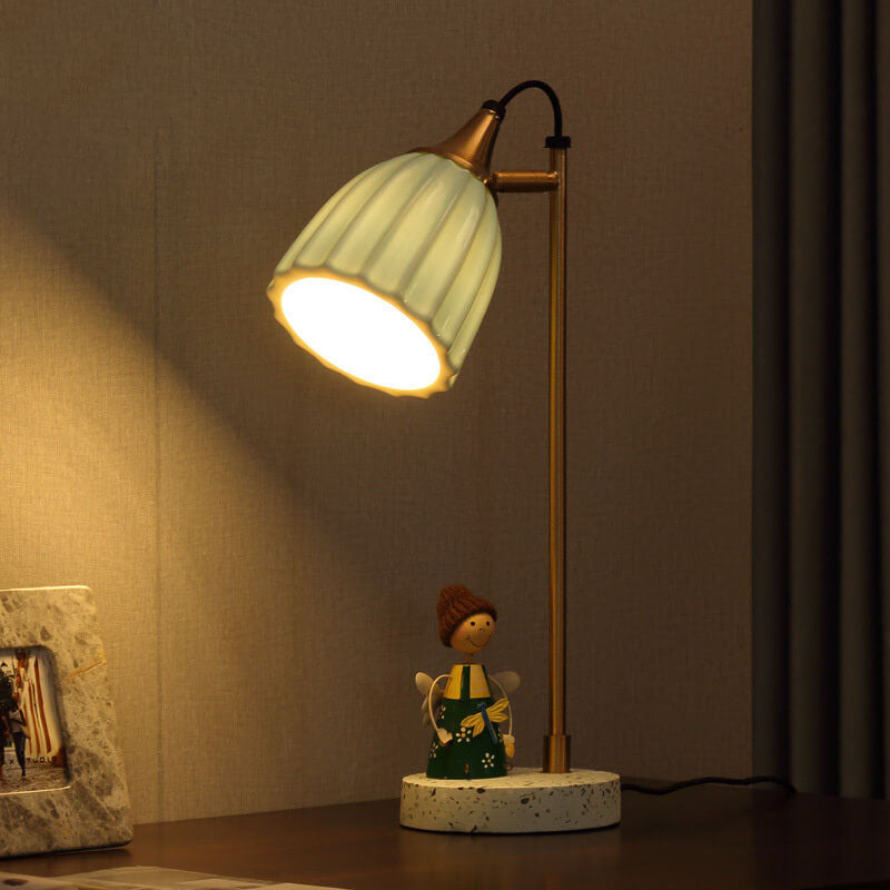 Ceramic Bell Table Lamp