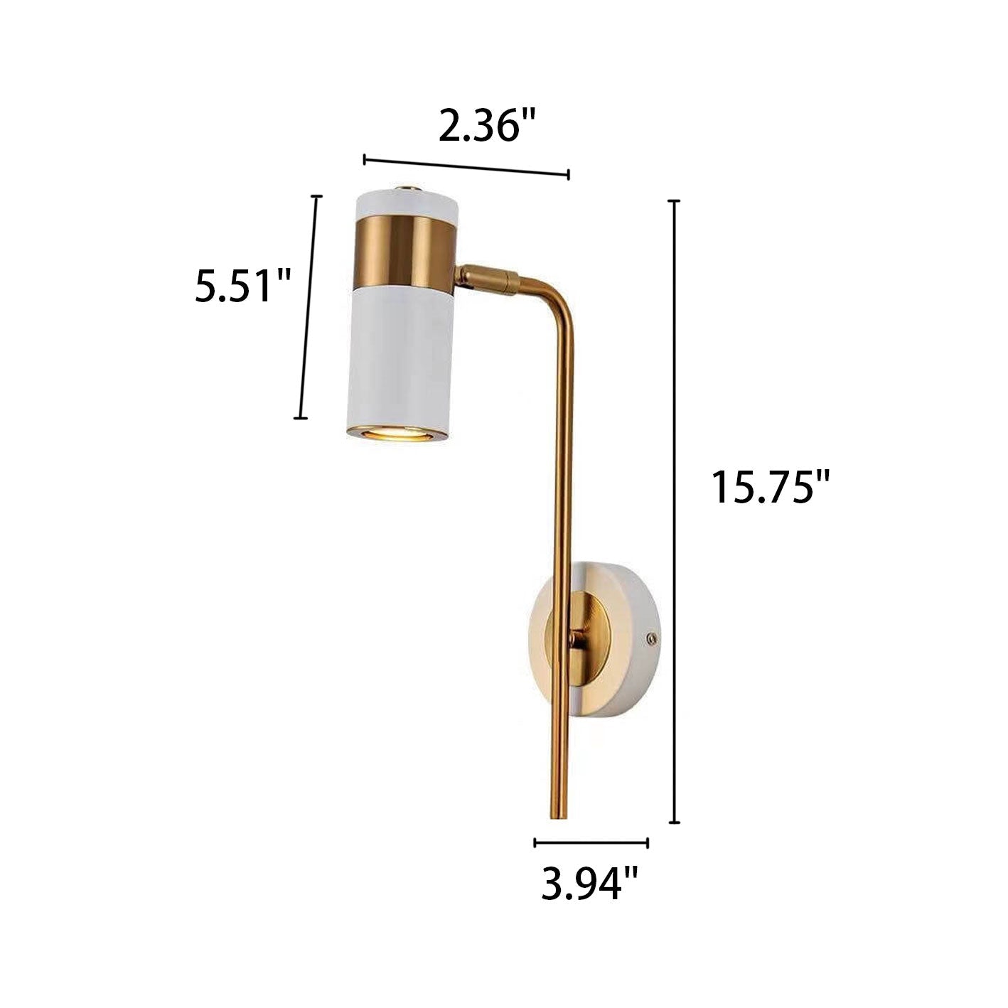 Rotatable Iron Wall Lamp
