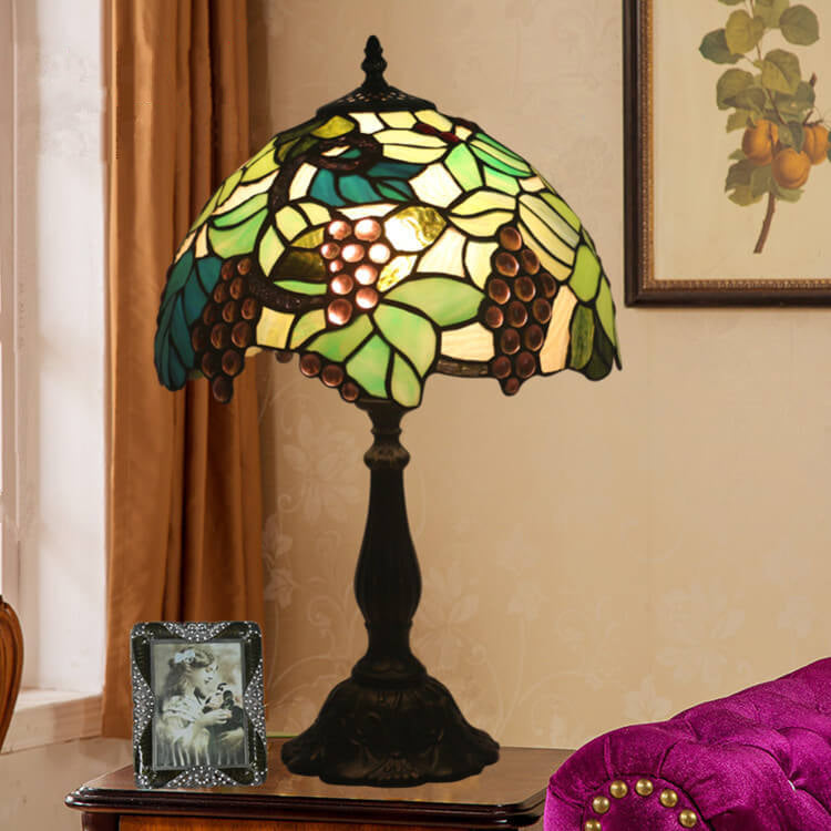 Fruit Stained Glass Table Lamp