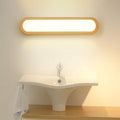 Solid Wood Long Bar Wall Lamp