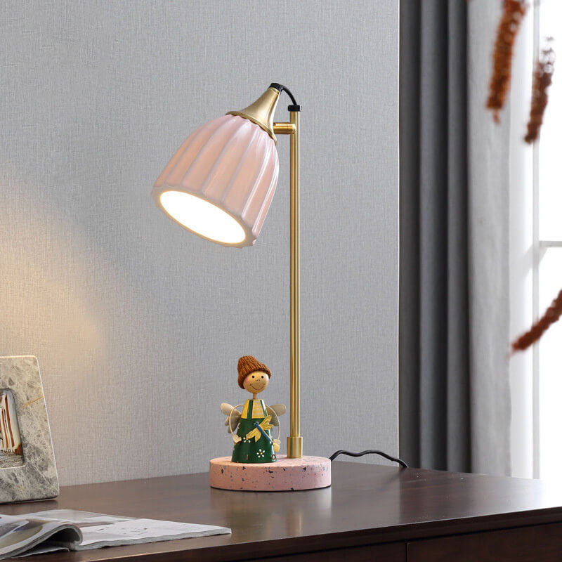 Ceramic Bell Table Lamp
