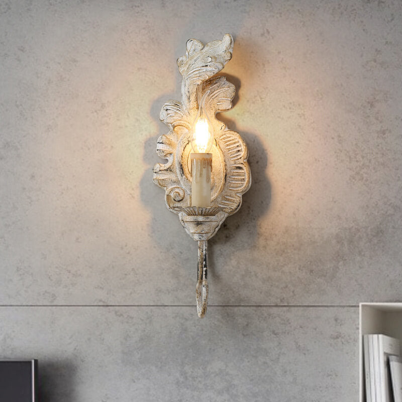 Resin Candelabra Wall Lamp