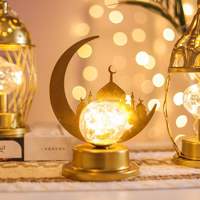 Muslim Eid Moon Castle Table Lamp