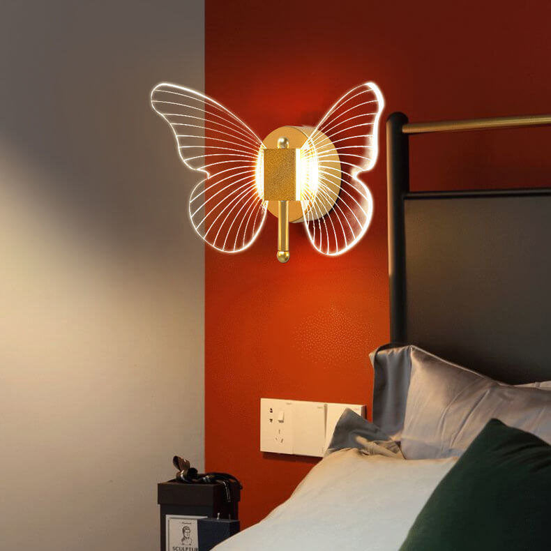 Butterfly Acrylic Wall Lamp