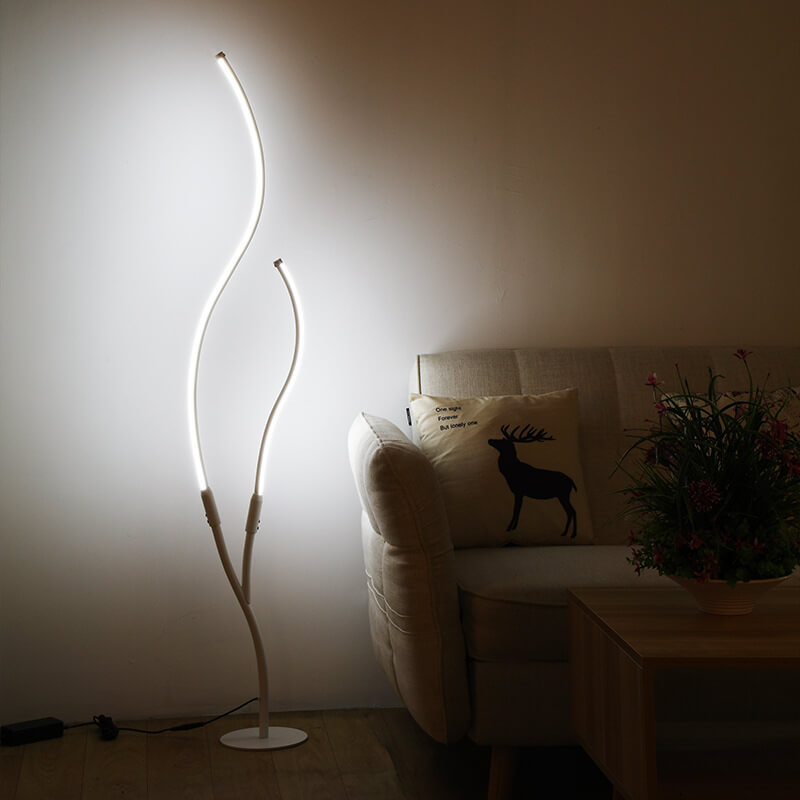 Modern Minimalist Curved Line Floor Lamp