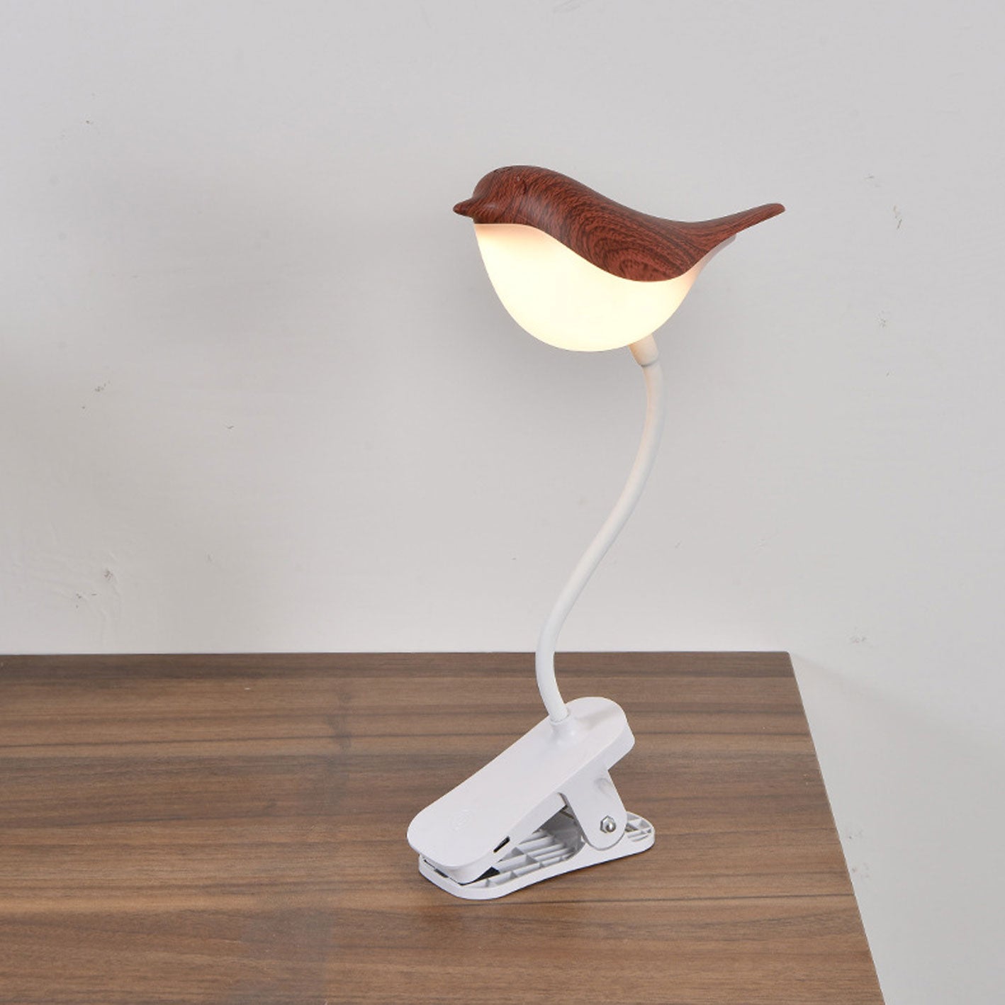 Bird Clip Charging Night Table Lamp