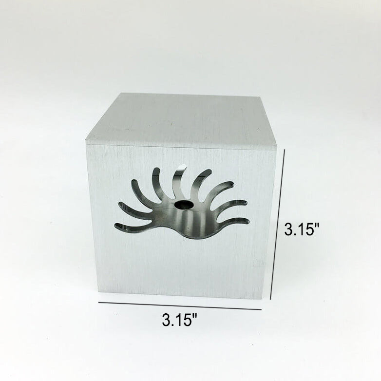 Square Aluminum Phoenix Tail Wall Lamp