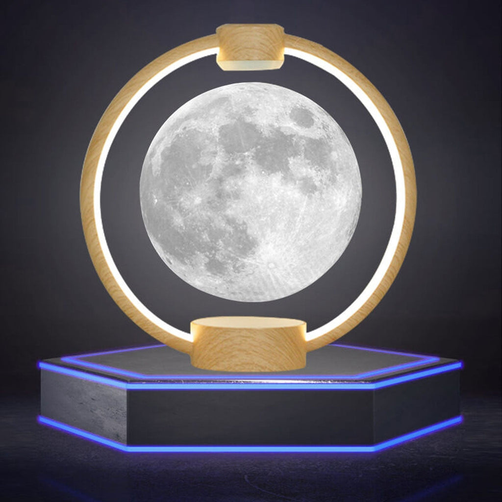 Maglev Moon Design Colorful Table Lamp