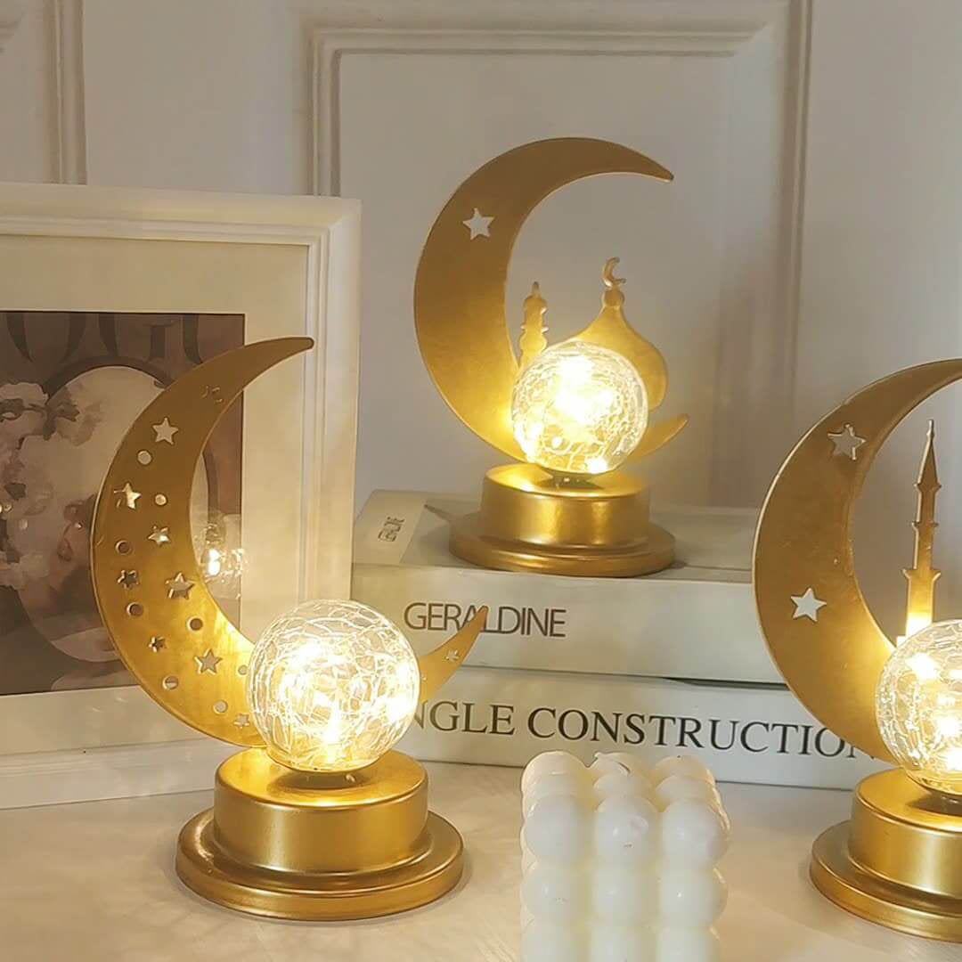 Muslim Eid Moon Castle Table Lamp